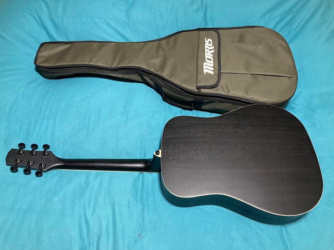 Morris M-021 BLKモーリスアコースティックギター