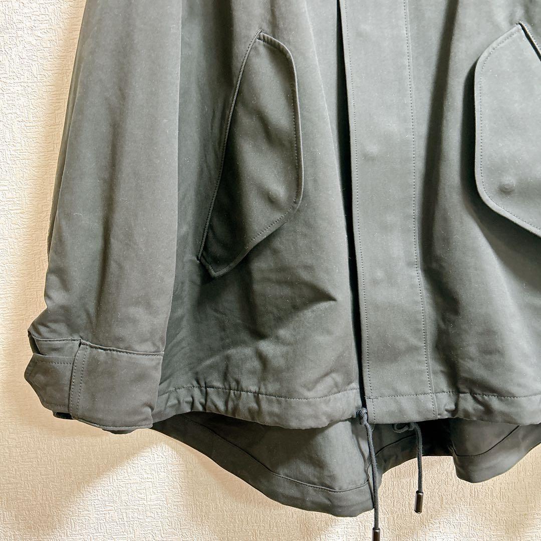 【美品】別注＜THE RERACS＞ドロップショルダー モッズコート