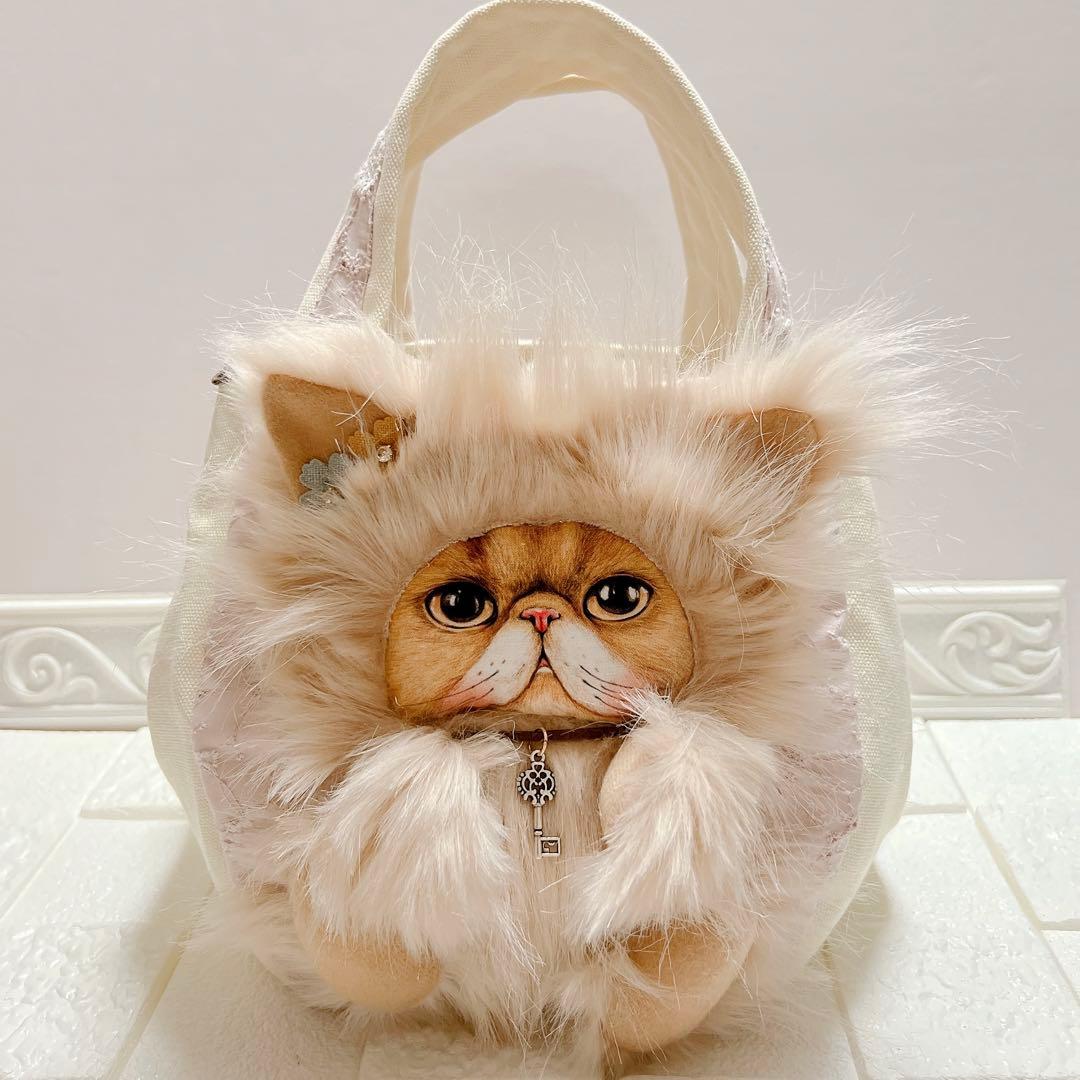 ☆激カワ コヤンイサムチョン 猫ちゃん トートバッグ 帆布 Spring ver