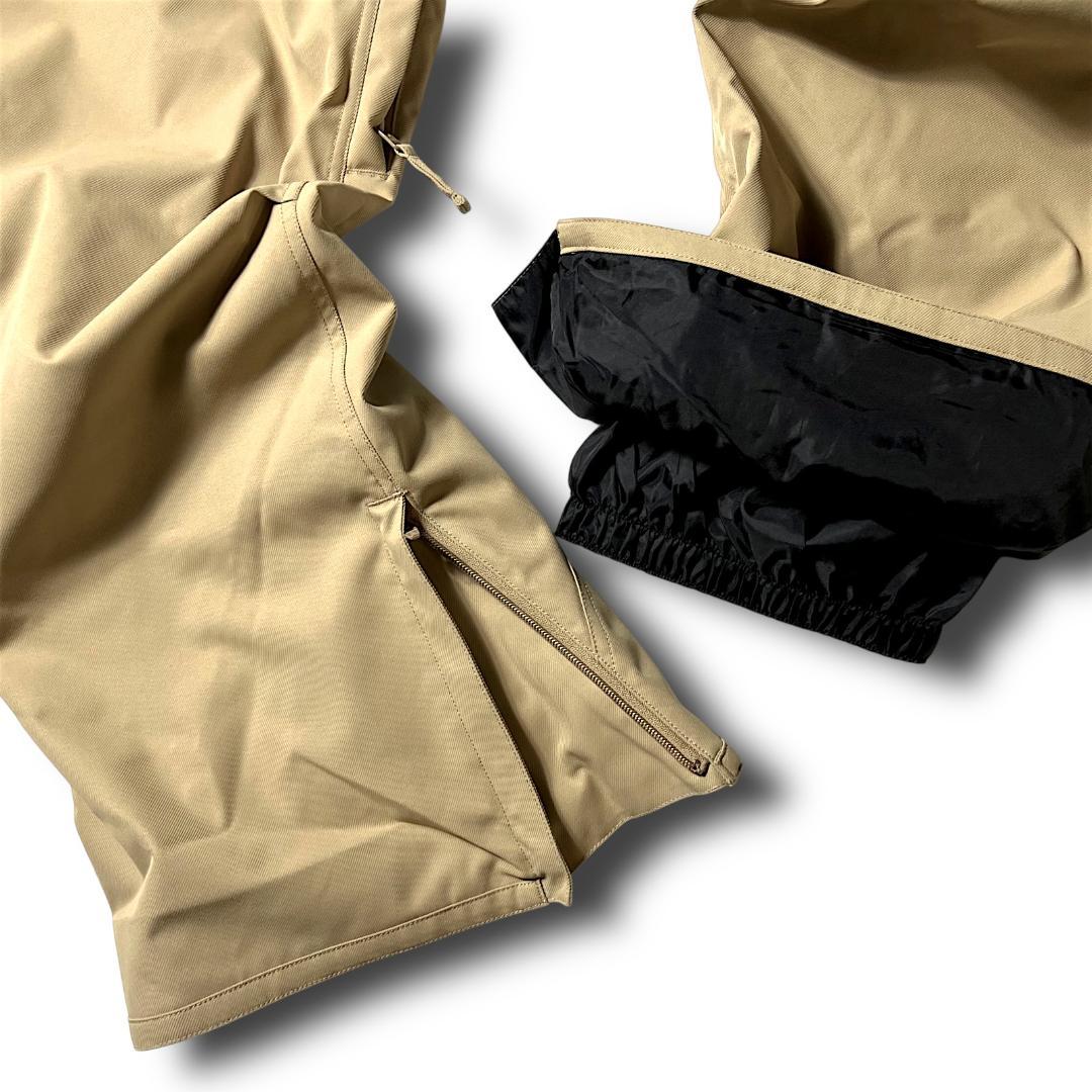 パーリーゲイツ 定3.9万 防汚防水防風 ストレッチ スノーウェア L ベージュ