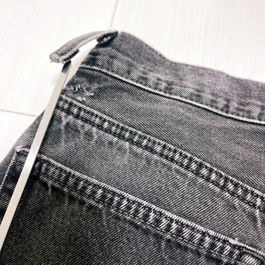 Levi's 505 ブラックデニム 後染め　00s W36 L32