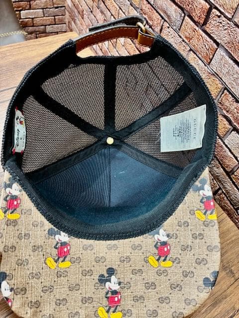 ●GUCCI/グッチ・ミッキーマウス・帽子