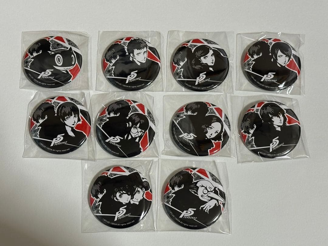 ペルソナ５コープ缶バッジ vol.1 全種セット