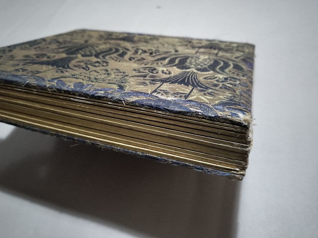 古画 大和絵 手書き 肉筆画帳 折帖