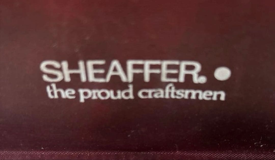 SHEAFFER シェーファー シルバー万年筆 ゴールド14K585 3本セット