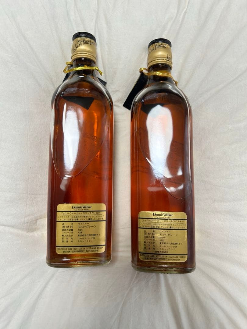 Johnnie Walker BLACK LABEL 12years 2本セット