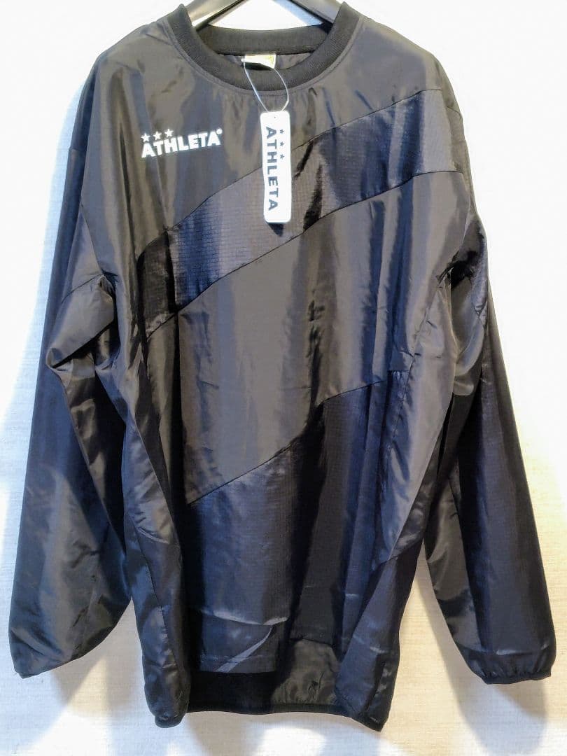 同品2枚セットATHLETA ピステ・ウィンドブレーカー ブラック 新品タグ付き