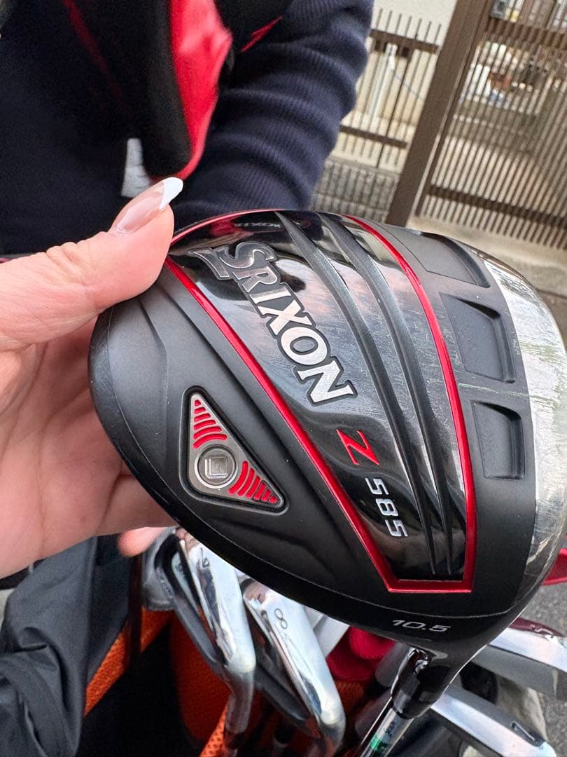 Srixon スタンドゴルフバッグ グレー/オレンジ　セット