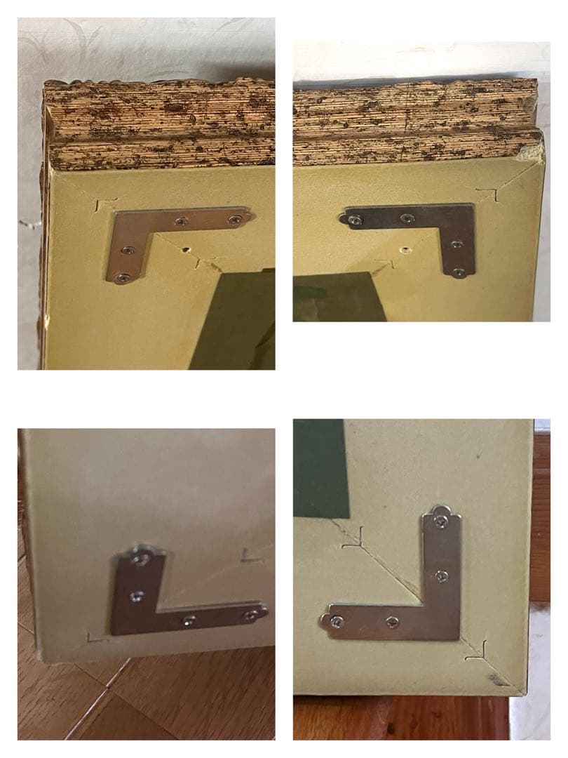 【手描きアクリル画】モネ 睡蓮の池 日本の橋　大型インテリア絵画 額装