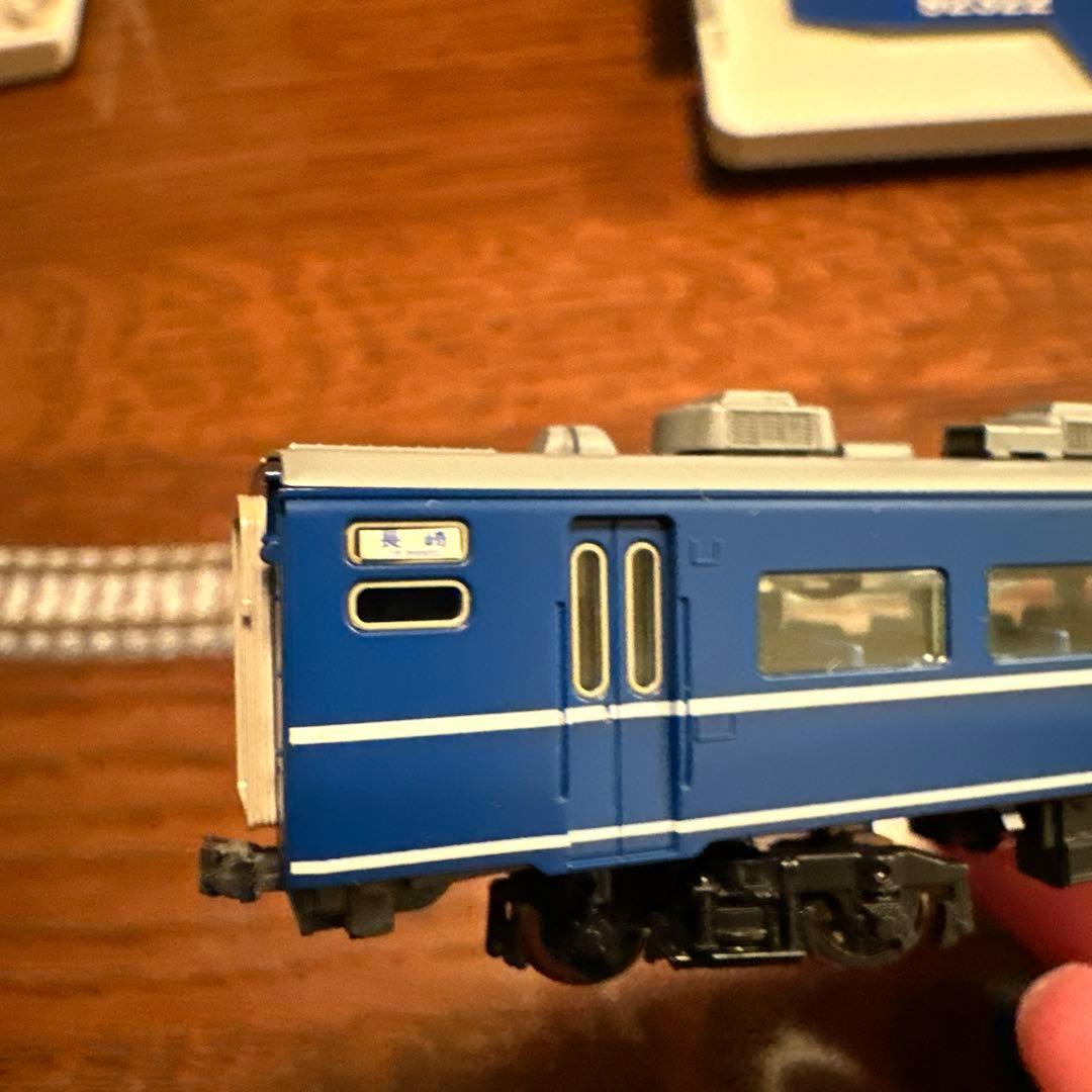 加工品　14系座席車　急行雲仙西海 Tomix14系&KATOマニ37