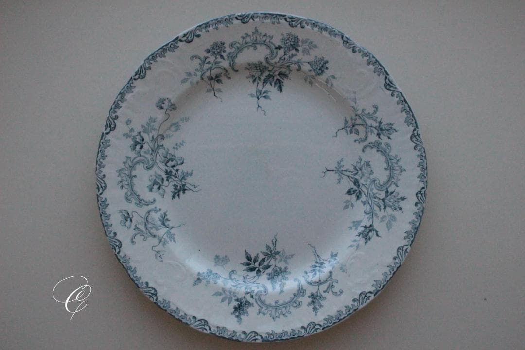 【C】フランスアンティーク・ショワジールロワVILLARDプレート
