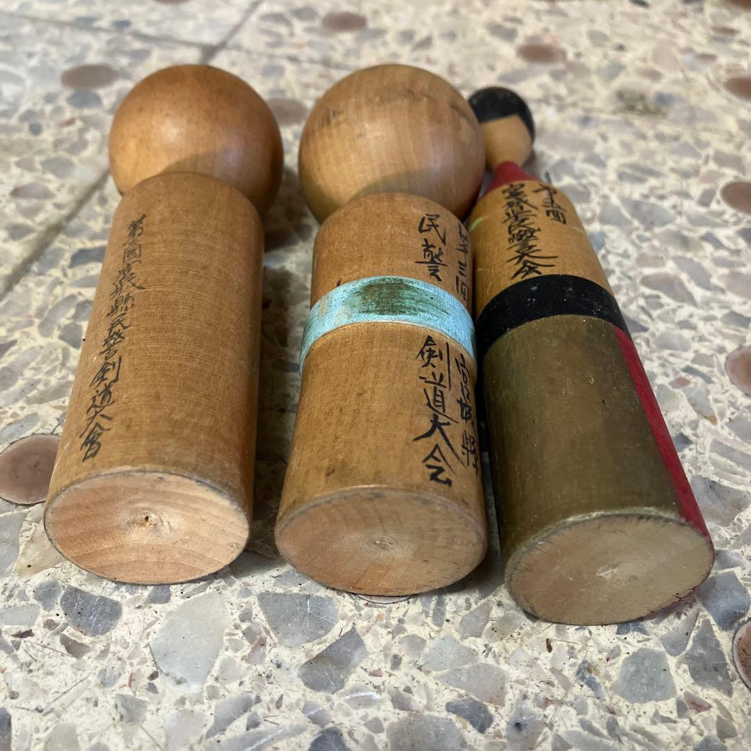 D壁 昭和レトロ こけし 小芥子 21体セット セット売り まとめ売り 木製