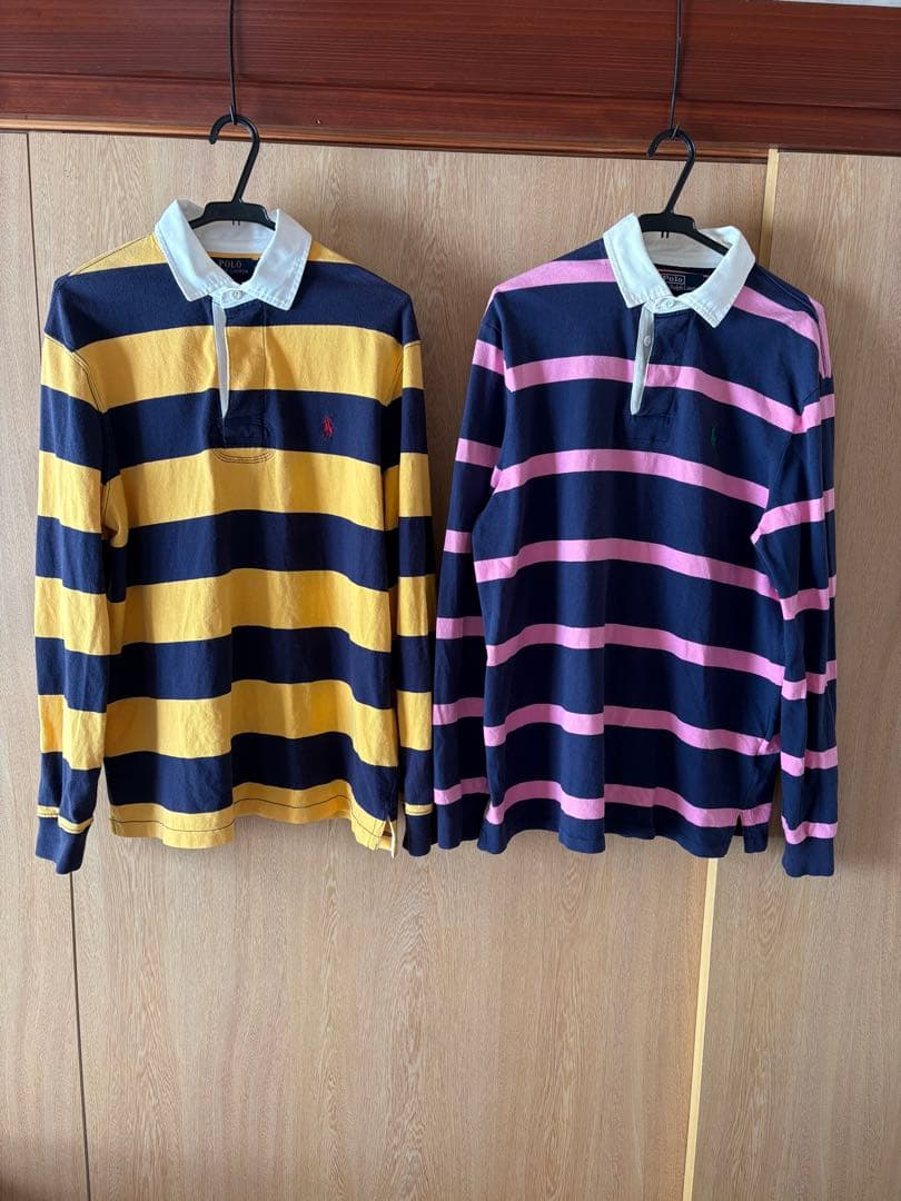 ポロ・ラルフ・ローレン ラガーシャツ 2点セット