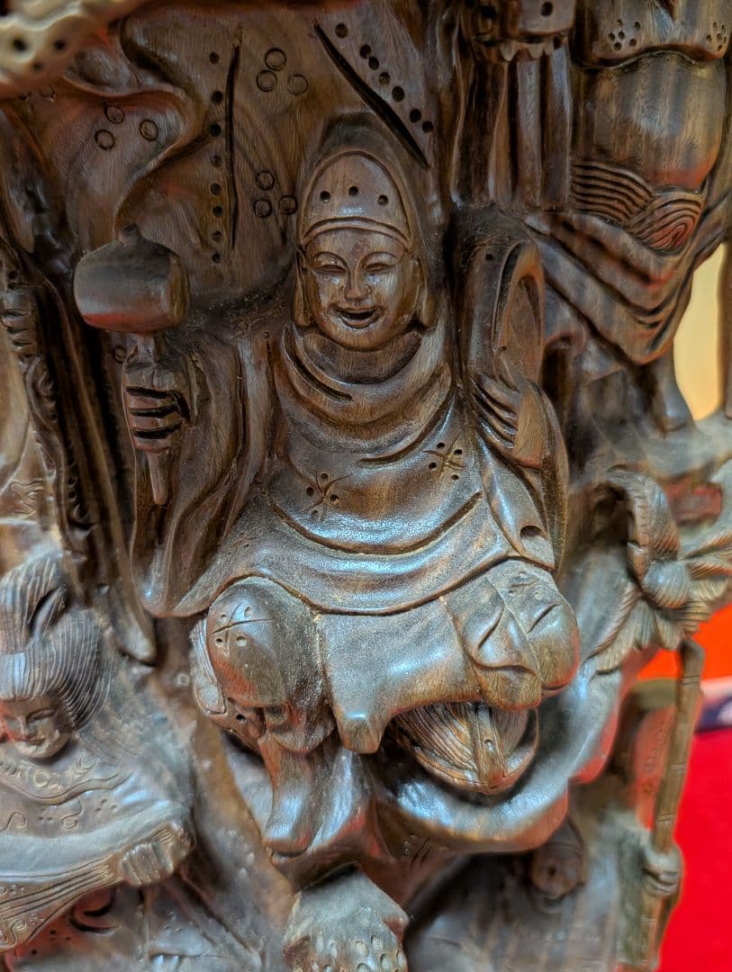 美術品 彫刻 木彫り 七福神