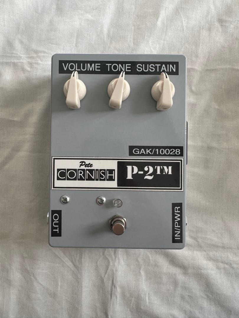 Pete Cornish P-2 ファズ　箱有り　ピートコーニッシュ