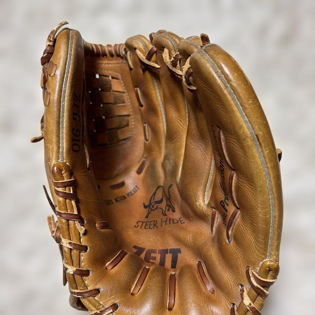 ZETT ゼット DYNA ZETT 硬式グローブ 王冠ラベル 投手 ピッチャー