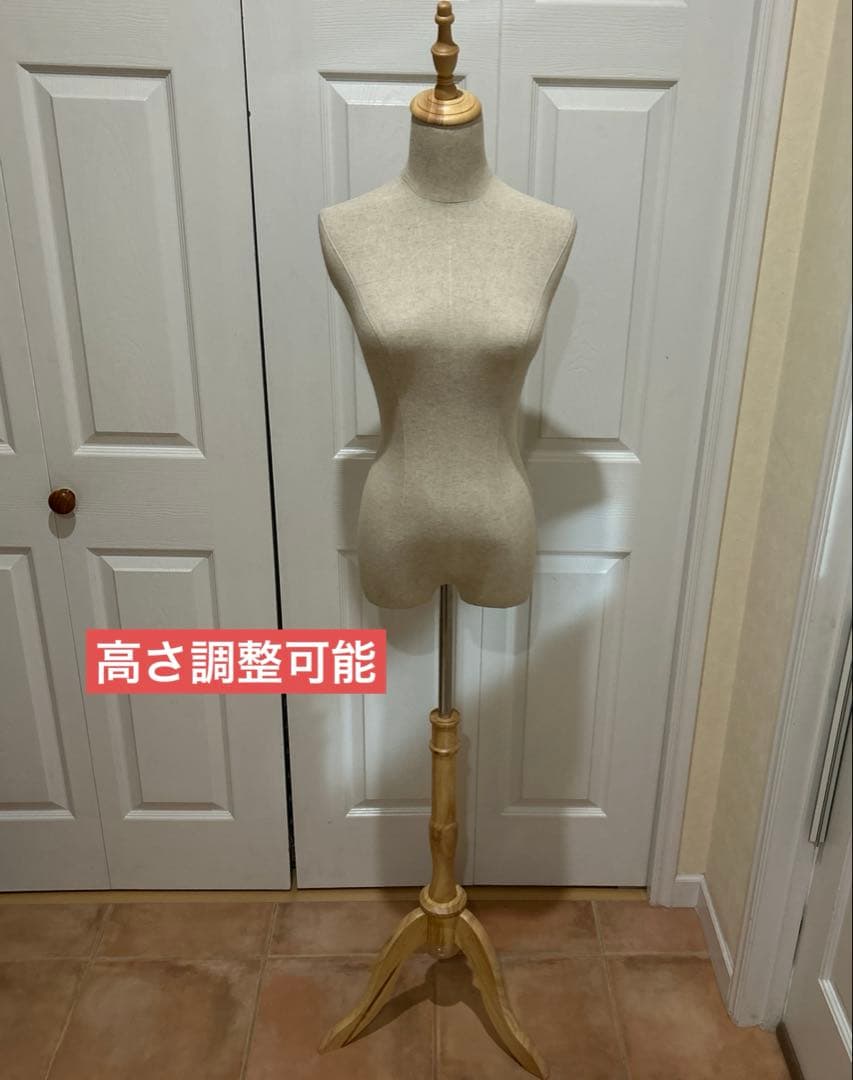 ✨✨マネキン　トルソー　レディース　店舗　ディスプレイ　取り外し&高さ調整可能