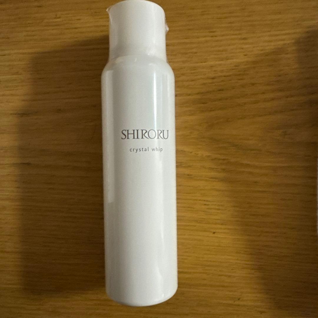シロルクリスタルホイップ　洗顔料