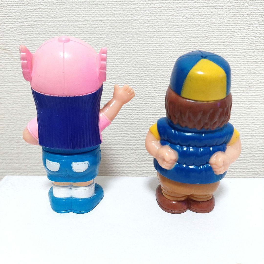 アラレちゃん 則巻千兵衛 ソフビ2体セット