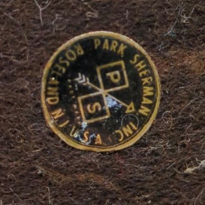 回転式 パークシャーマン デスクカレンダー 木目調 ヴィンテージ レトロ