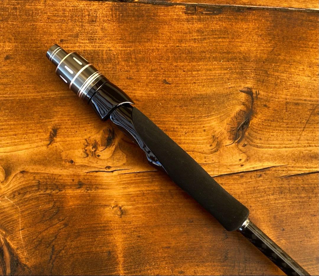 超軽量　カーボンロッド　エギングロッド　パックロッド　8ft スピニングロッド