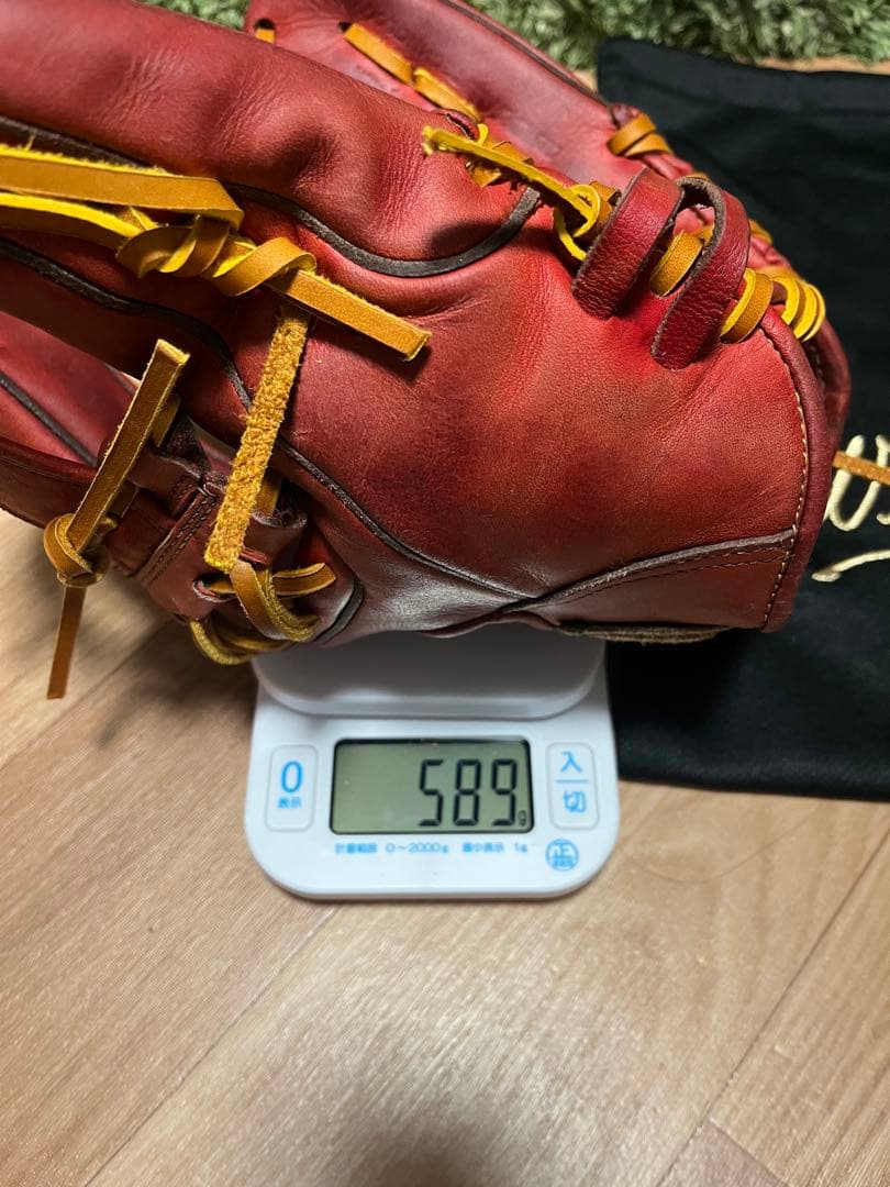 ウィルソンスタッフ デュアル 硬式内野手用86型 Eオレンジ 坂本選手風