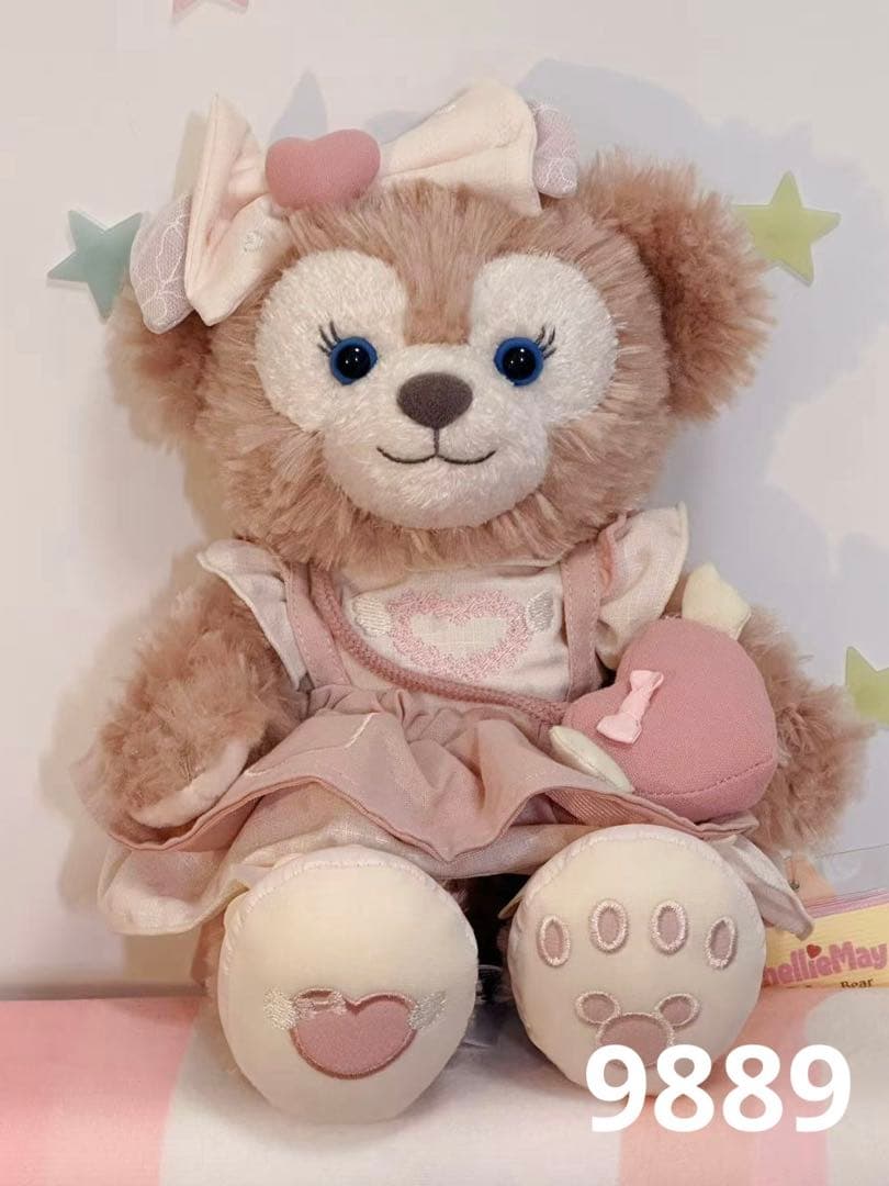 専用　お顔厳選　上海ディズニー　カラフル　リーナベル　ぬいぐるみss0397