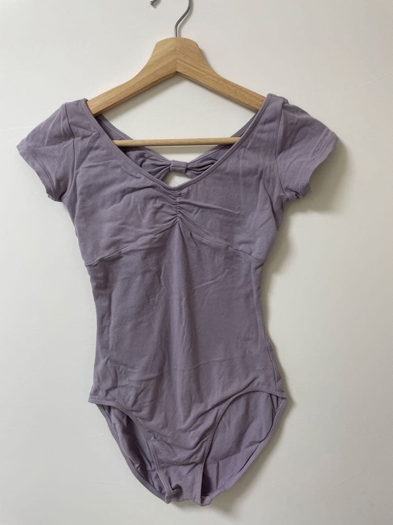 バレエ レオタード パープルセット