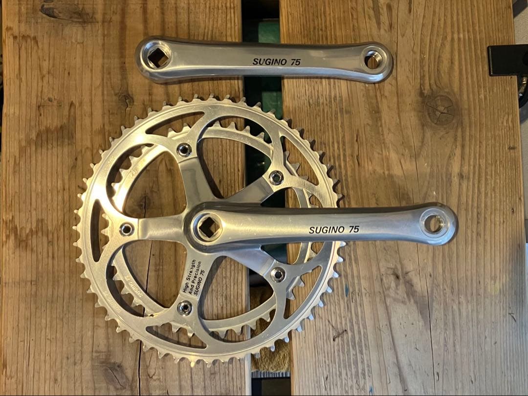 スギノ SUGINO SUGINO75 クランクセット 52/42T 170mm