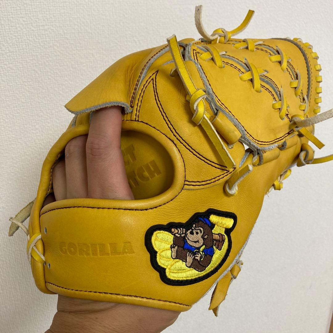 ごりら印　ピッチャー用グローブ