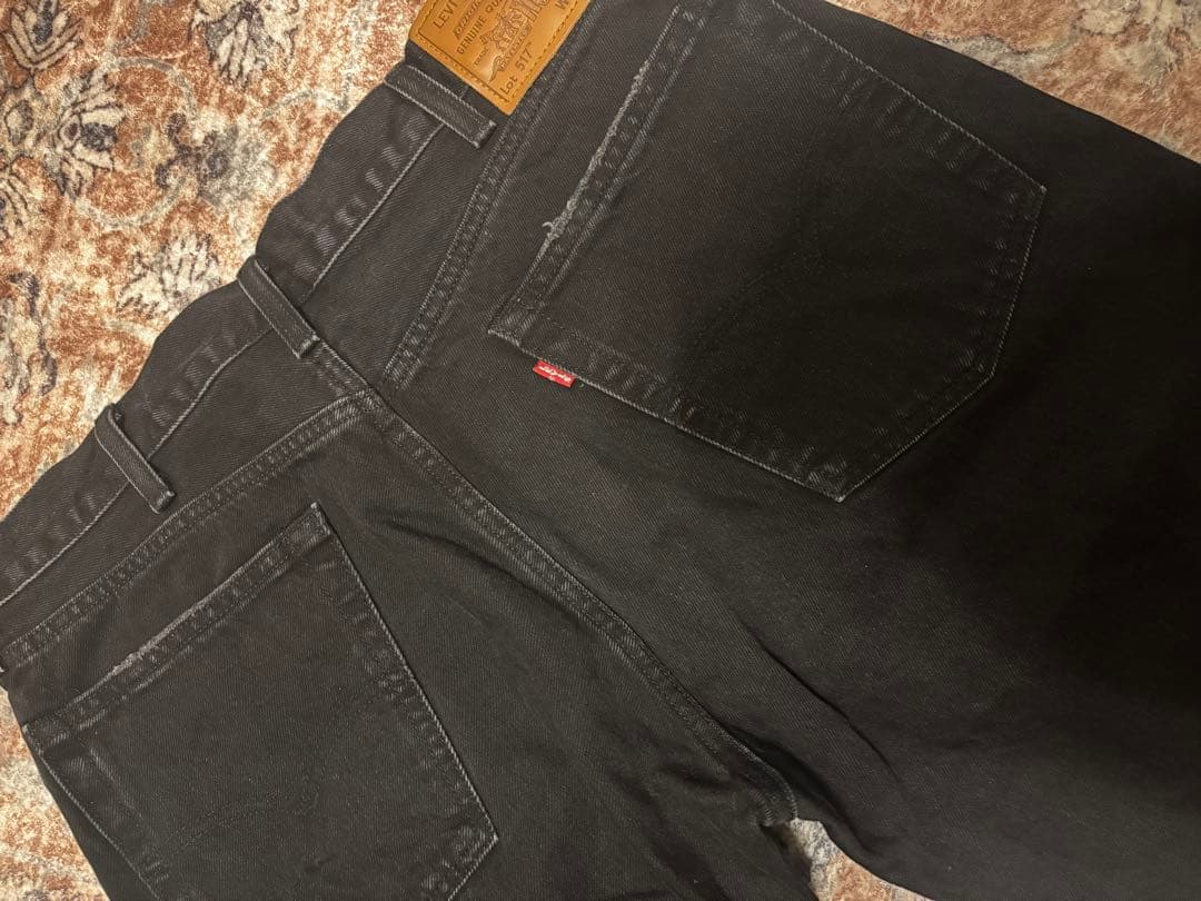 EDIFICE 別注 Levi's 501 BLACK 黒 W36L30