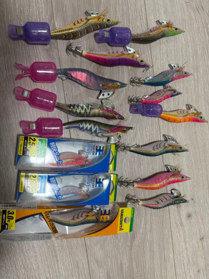 エギ王　新品あり、餌木 15個セット　人気色あり。