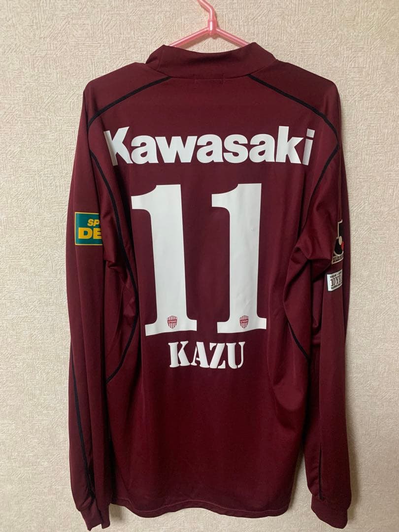 ヴィッセル神戸 三浦知良選手 別注ユニフォームカズ 支給品？