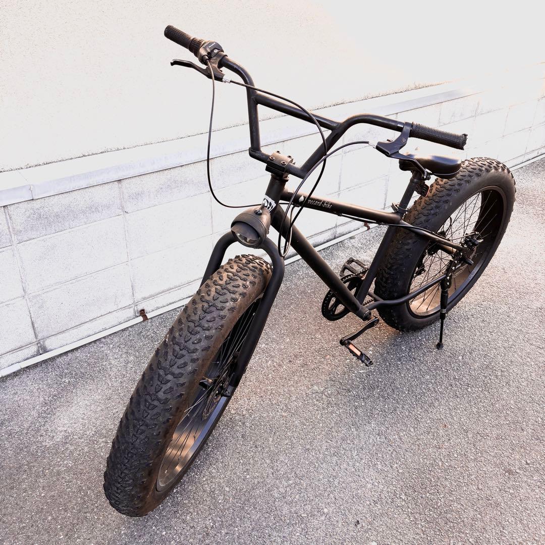 すん蔵ページ！ＢＭＸビーチクルーザー26インチ（マットブラック）