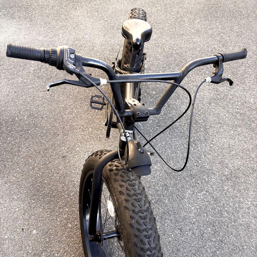 すん蔵ページ！ＢＭＸビーチクルーザー26インチ（マットブラック）