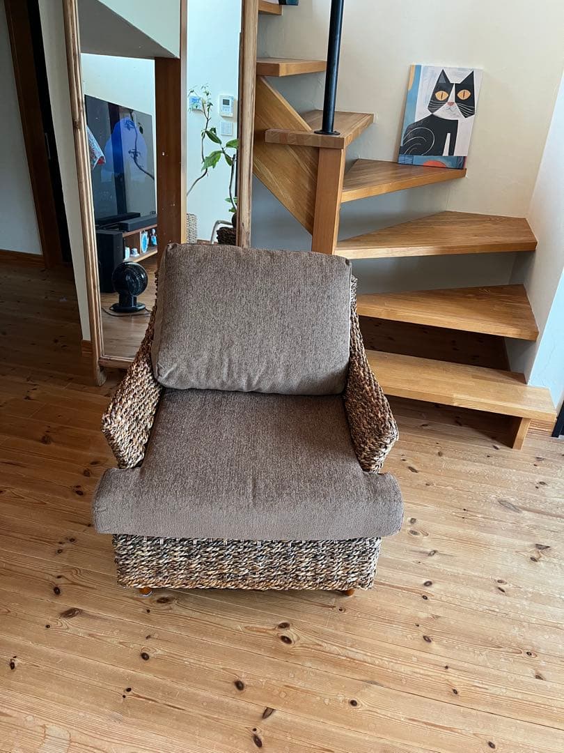 1人掛アジアンサファー　リゾート家具(未使用)