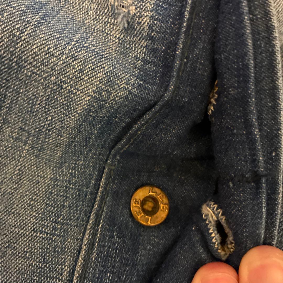 [圧倒的雰囲気！]70s Lee ビンテージ　オーバーオール ボロの美学。炭鉱系