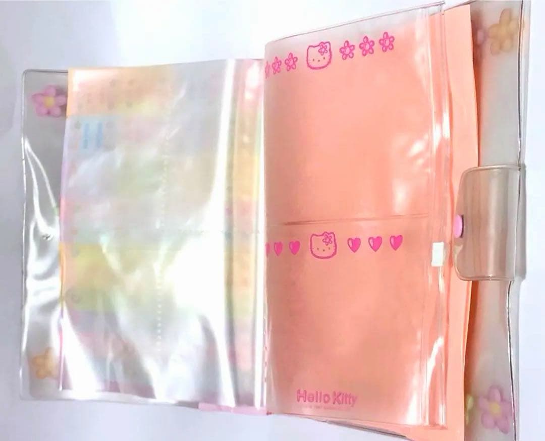 サンリオ　ハローキティ　レトロ　レア　希少　♡キティちゃん♡　ファイル　カオハナ