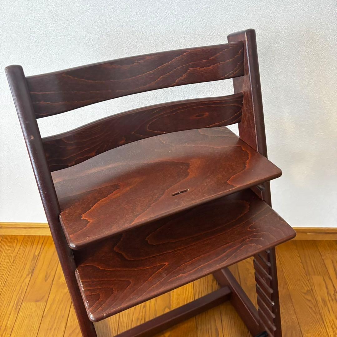 ストッケ　トリップ トラップ　ベビーチェア+ベビーセット　ウォールナット