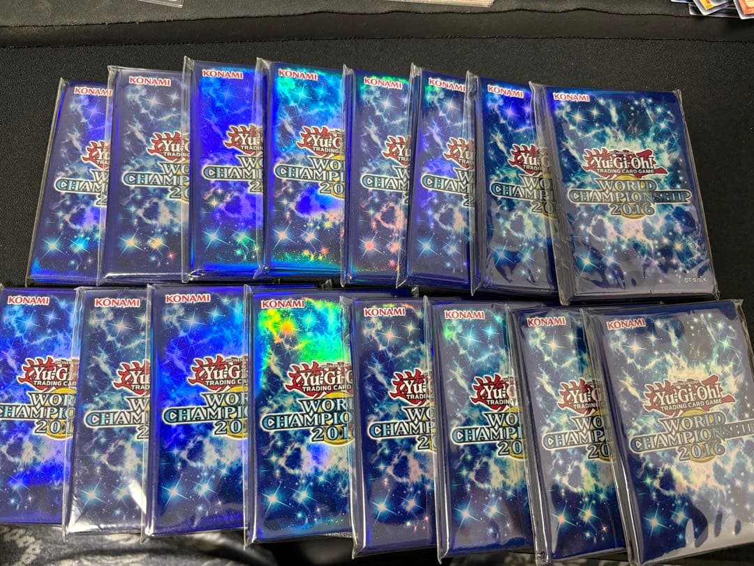 遊戯王　WCS2016 限定スリーブ　未開封　３２０枚