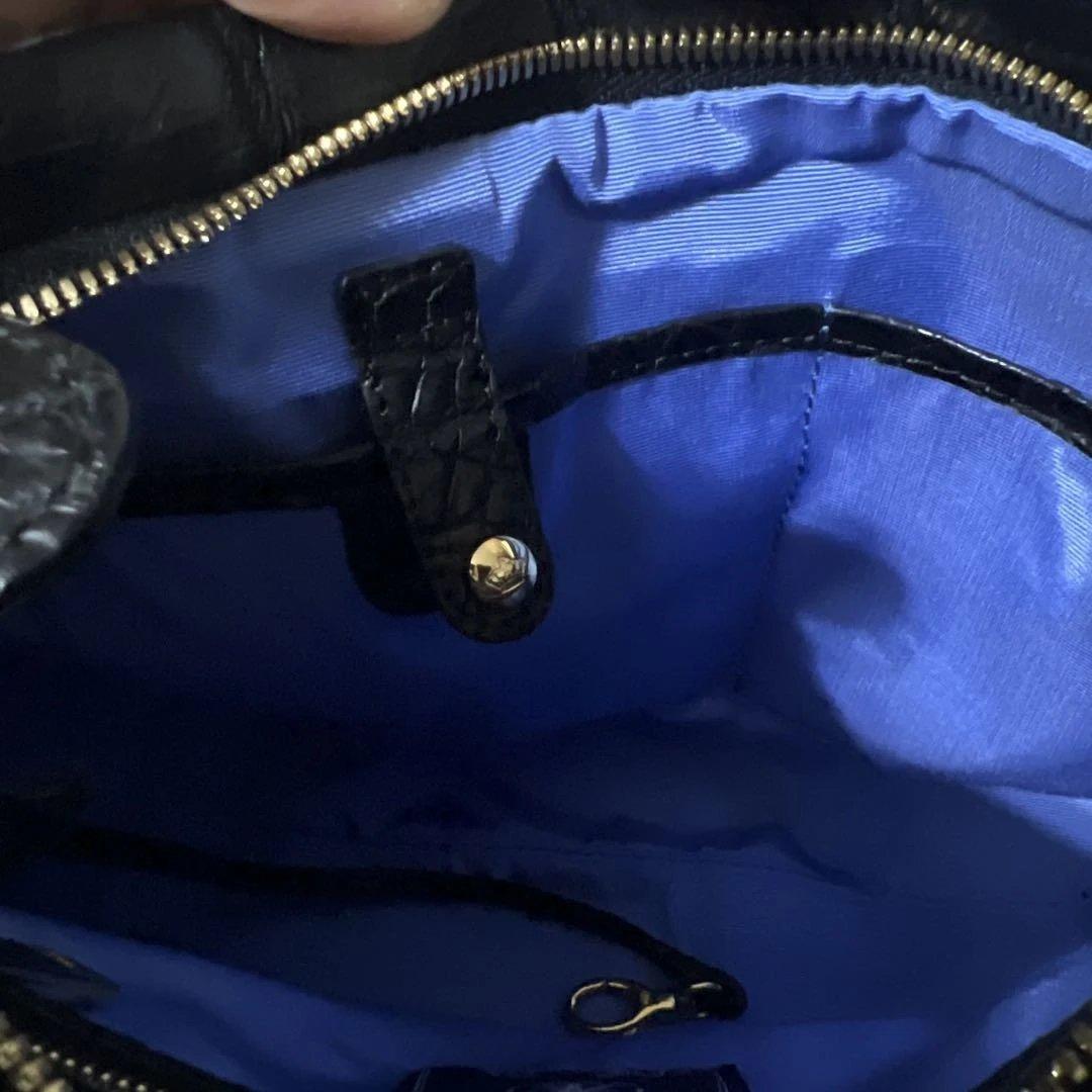 ADMJ マットクロコダイル革　バッグ