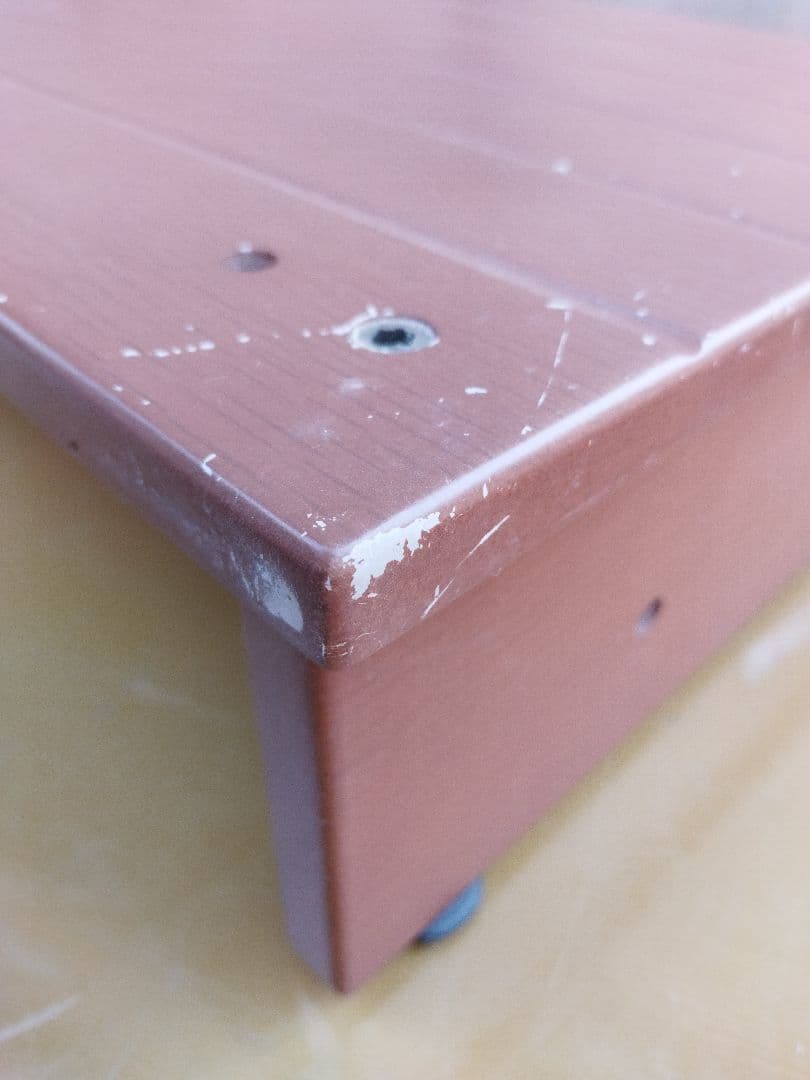 木製手すり付き　玄関踏み台　未使用品　組立説明書付き　補助