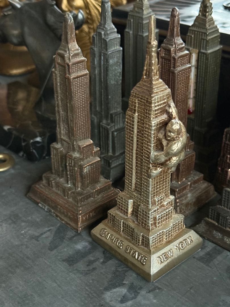 アンティーク雑貨 Empire State Building with King Kong