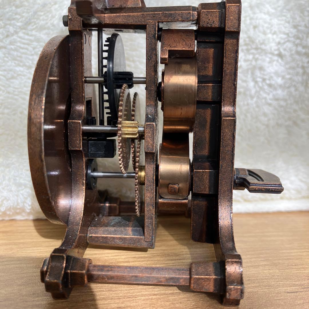 COMOREBITO　値下げ！　アンティーク型時計風置物　からくり時計