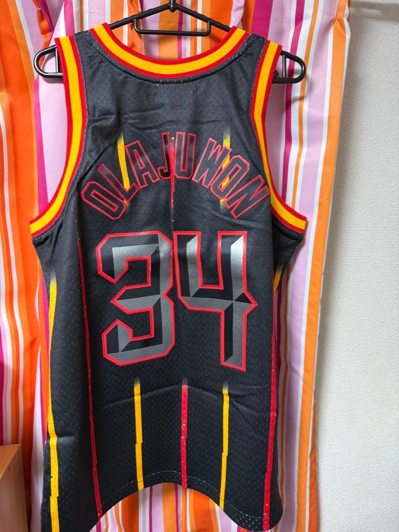 ミッチェルアンドネス ロケッツ オラジュワンユニフォーム Mサイズ