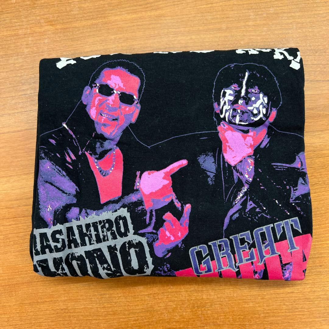 蝶野正洋&グレートムタTシャツ nwo 新日本プロレス 当時物