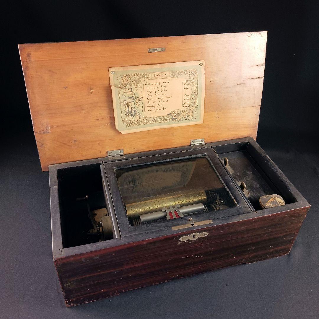 専用S153 フランス製 シリンダーオルゴール アンティーク