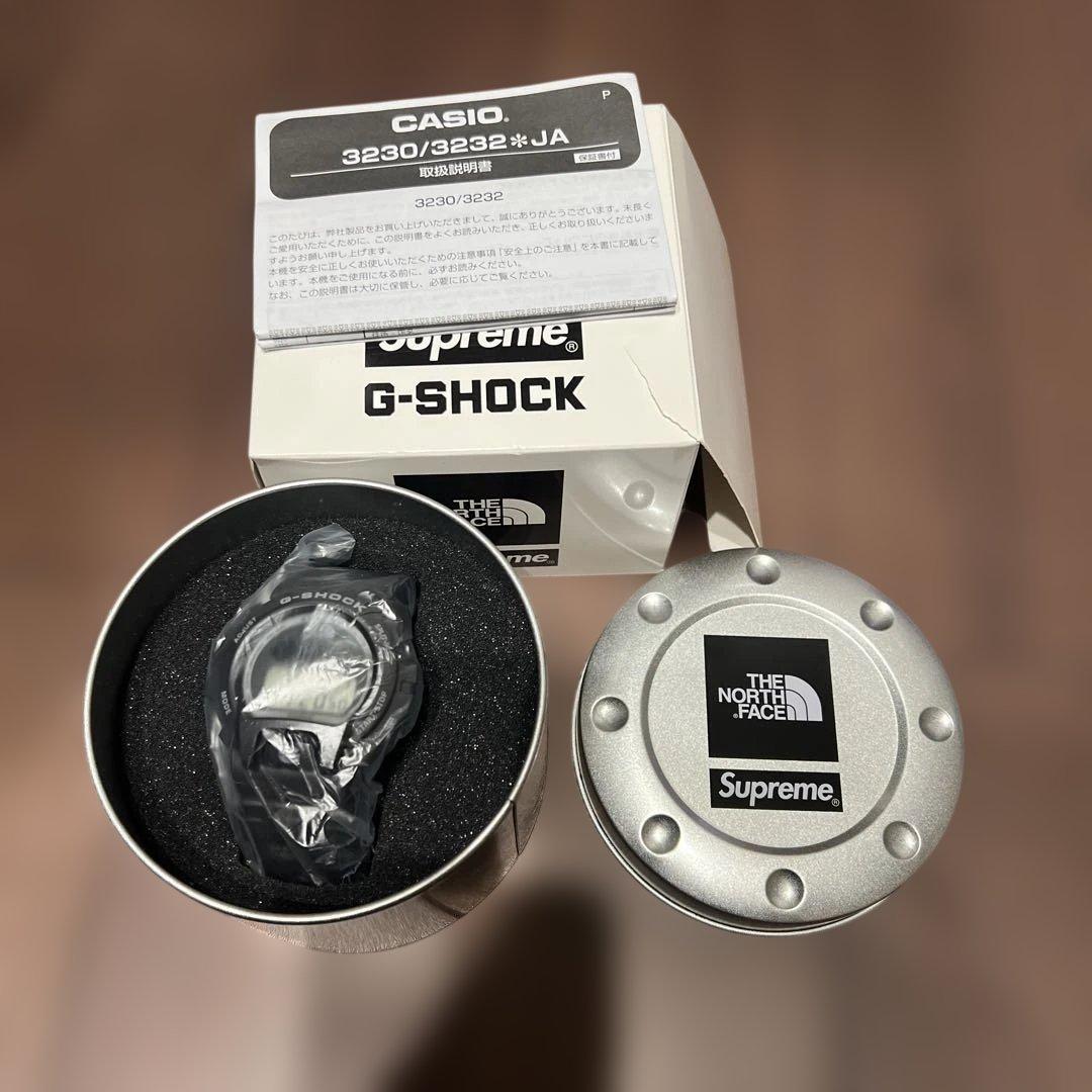 【新品・未使用】シュプリーム ノースフェイスGショック