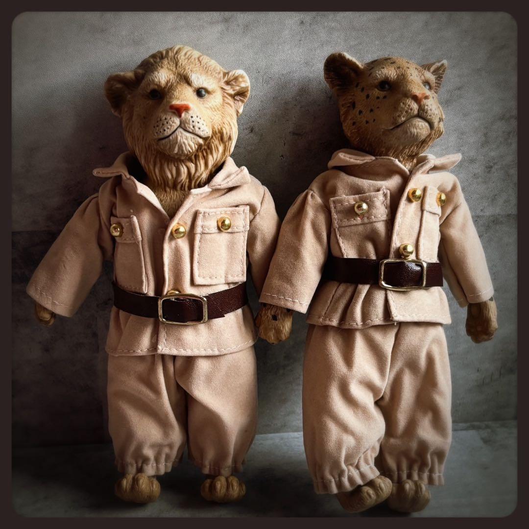 レアヴィンテージ ライオンのビスクドール