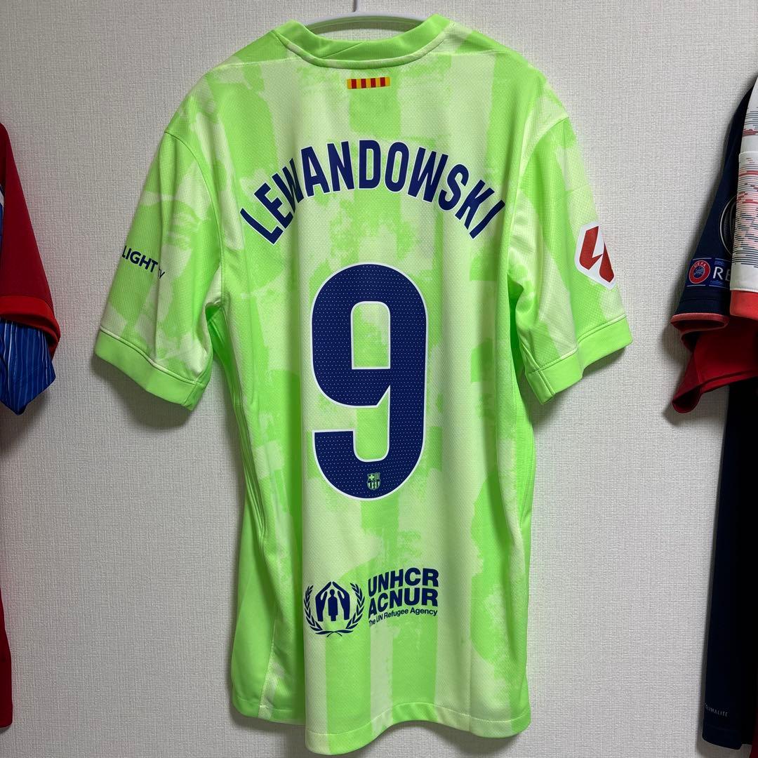 バルセロナ 24/25 third レプリカ レヴァンドフスキ